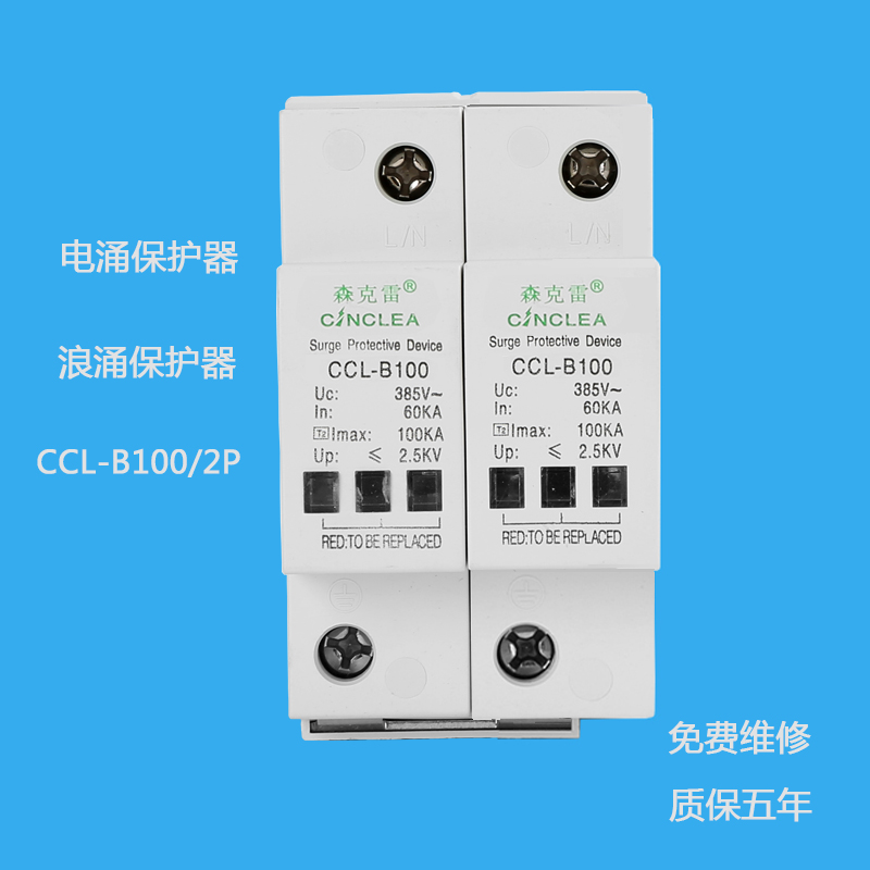 CCL-B100/2P电涌保护器