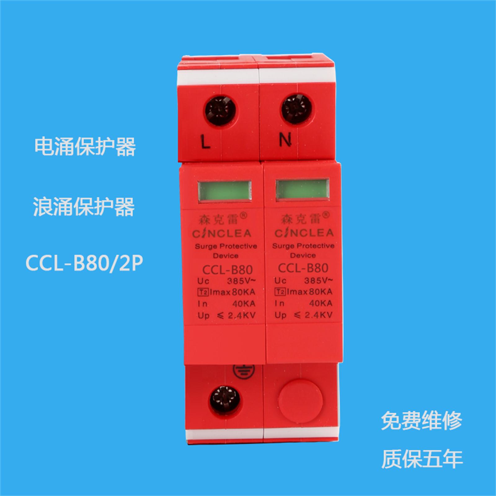 CCL-B80/2P电涌保护器