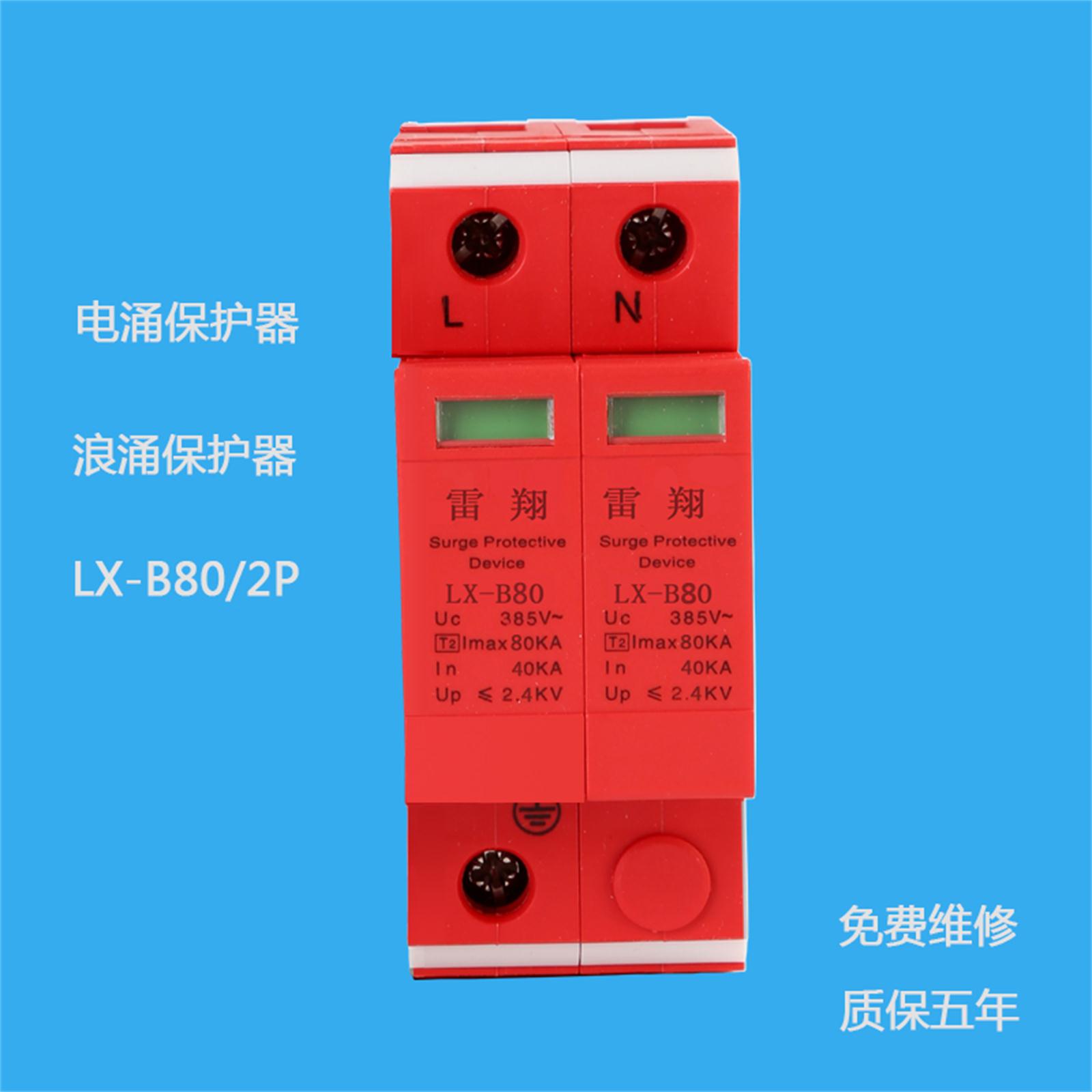 LX-B80/2P电涌保护器